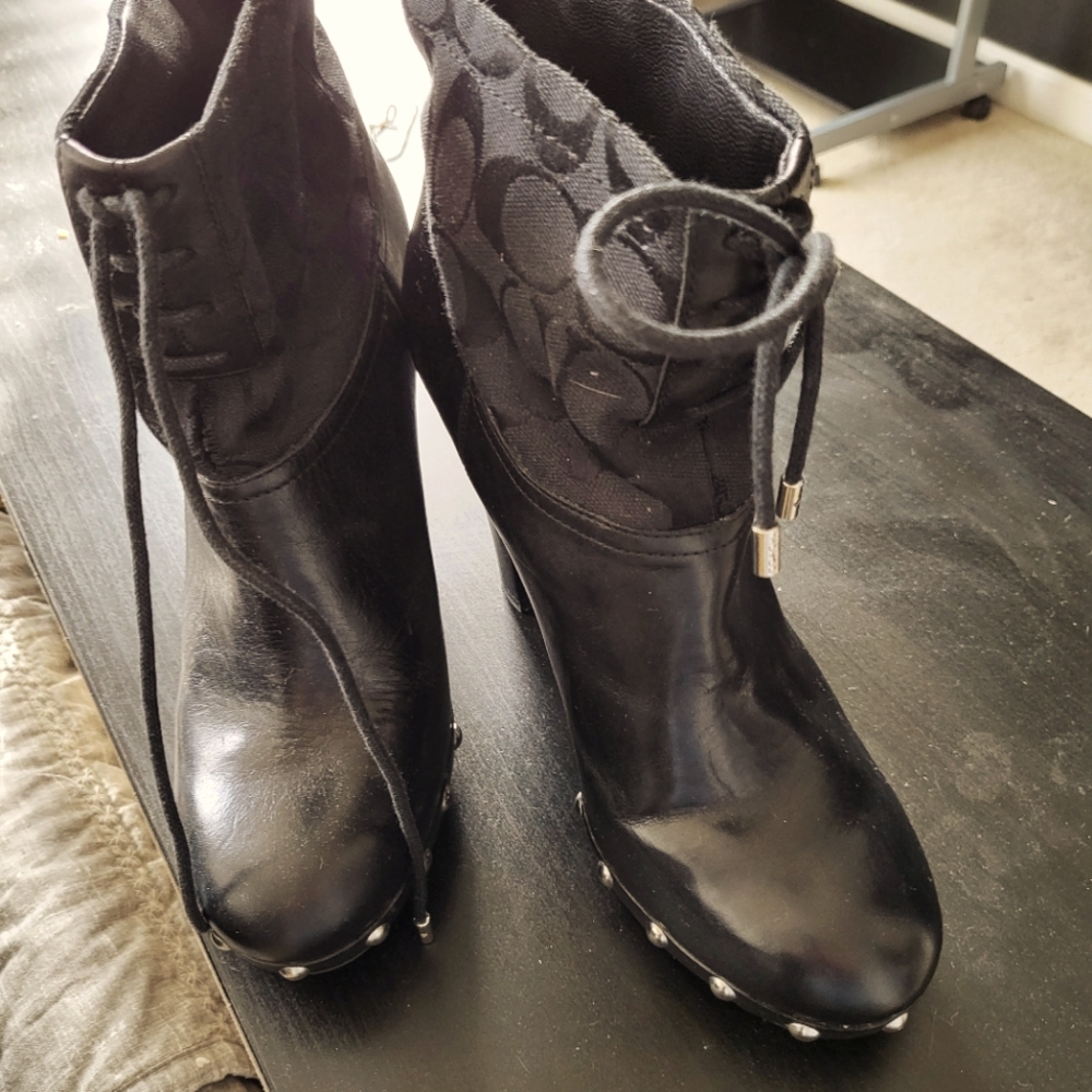 Coach booties